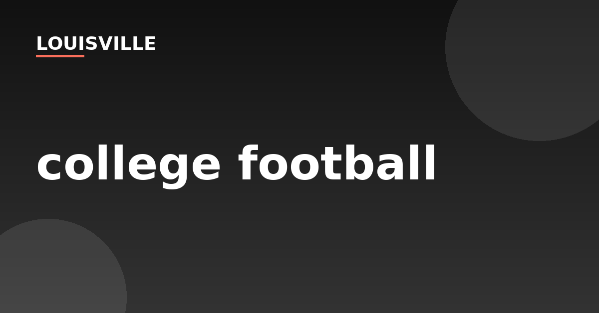 college football
